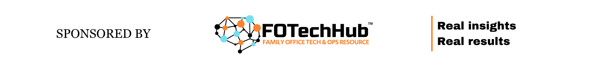 An advertisement with the logo for FOTechHub